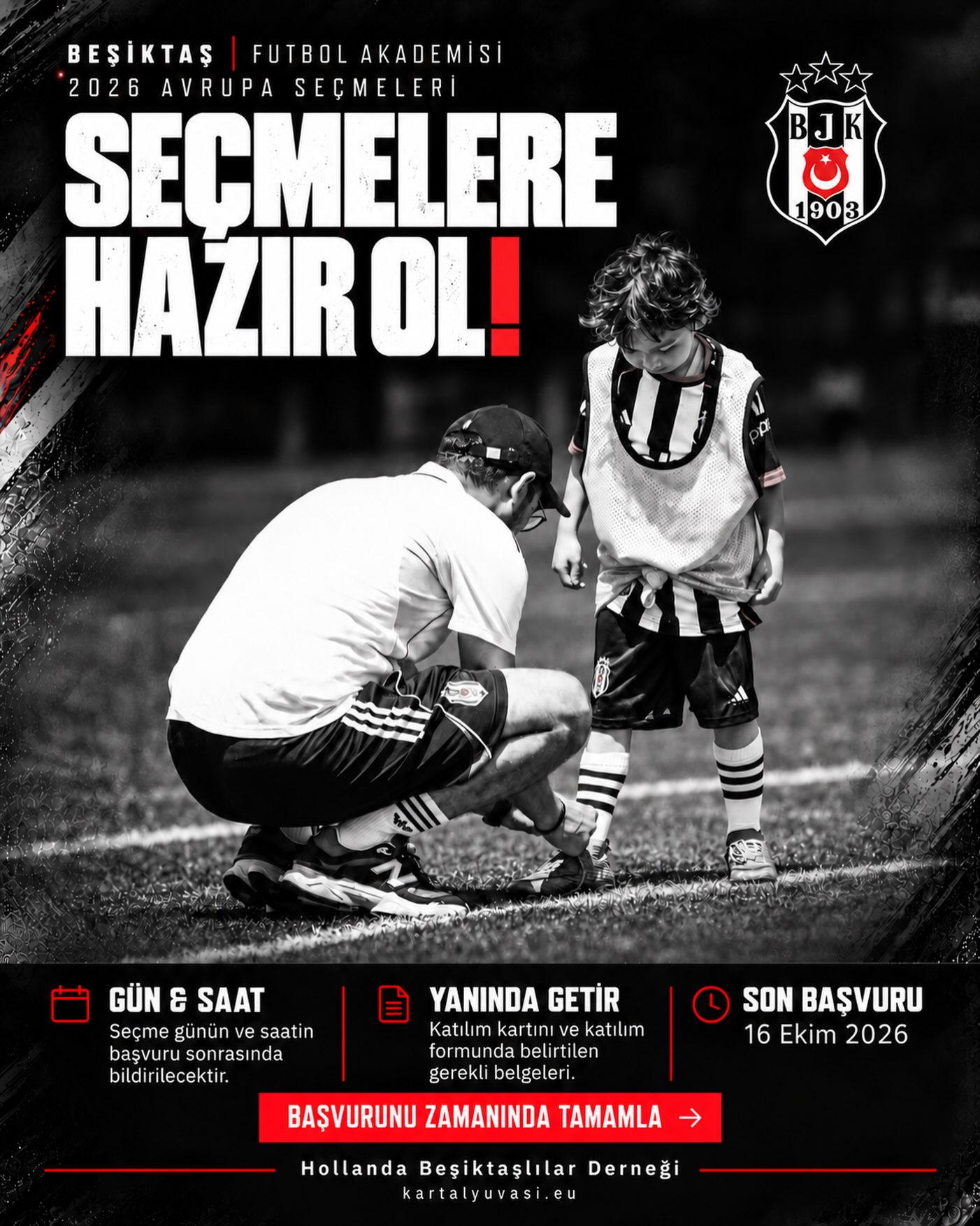 Beşiktaş Jimnastik Kulübü Akademisi Avrupa seçmeleri